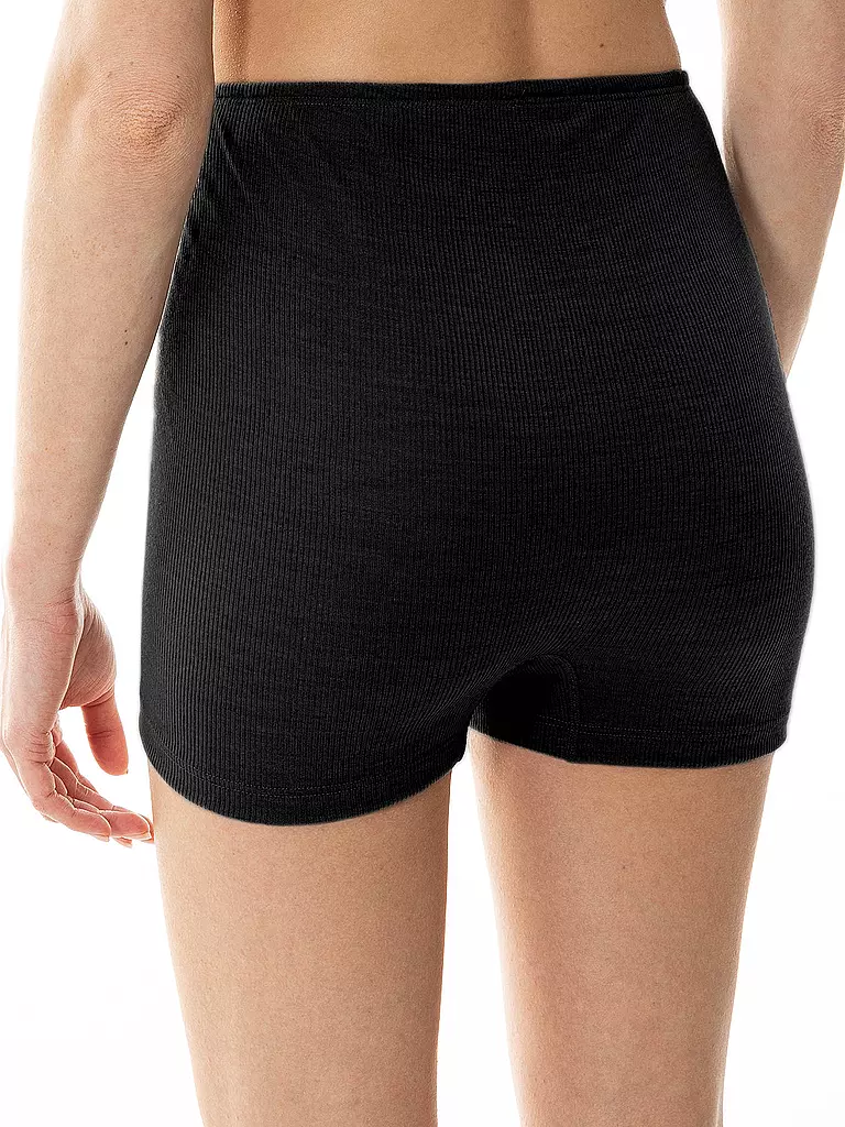 MEY | Panty WOOL LOVE noir | 