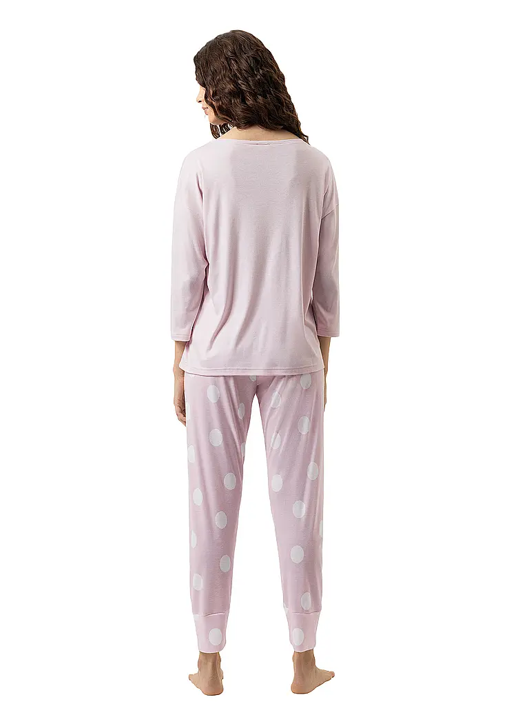 MEY | Pyjama 7/8 PRETTY DOTS pink parfai | Rose