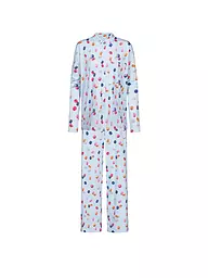 MEY | Pyjama FLYING MACARONS | Bleu clair