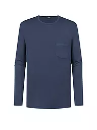 MEY | Pyjama T-shirt à manches longues JEFFERSON bleu galactique | Gris