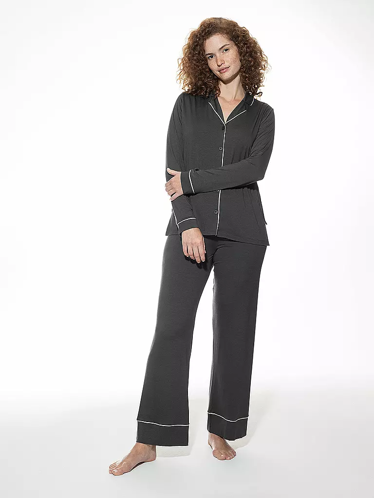 MEY | Pyjama PURE CHIC gris orage | Gris