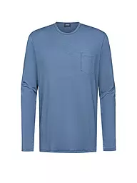MEY | Pyjama T-shirt à manches longues JEFFERSON bleu galactique | Bleu