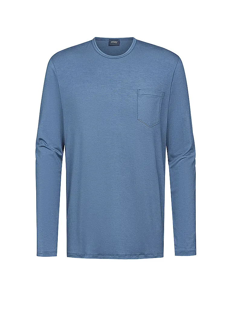 MEY | Pyjama T-shirt à manches longues JEFFERSON bleu galactique | blau