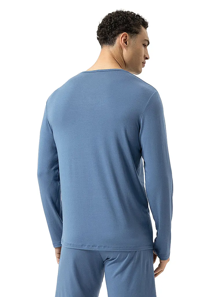 MEY | Pyjama T-shirt à manches longues JEFFERSON bleu galactique | blau
