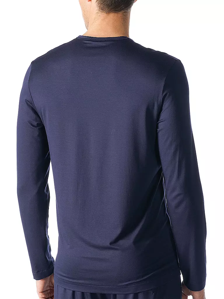 MEY | Pyjama T-shirt à manches longues JEFFERSON bleu yacht | 
