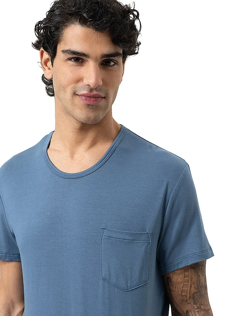 MEY | Pyjama T-Shirt JEFFERSON bleu galactique | 