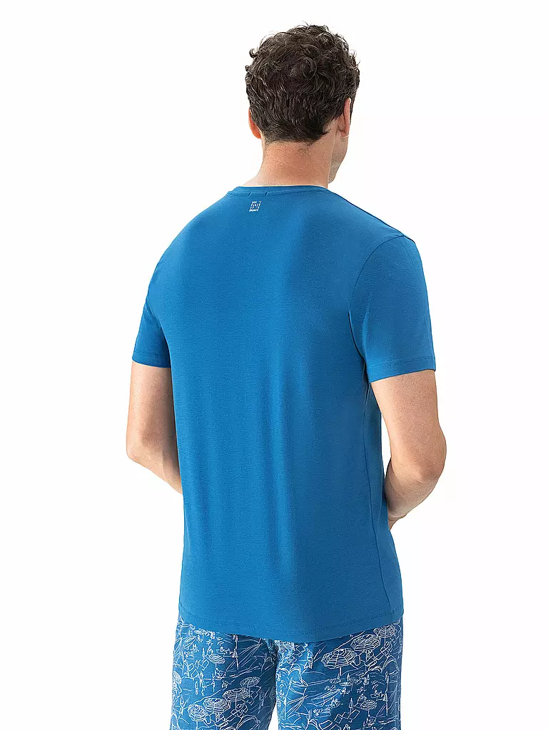 MEY | Pyjama T-Shirt RELAX bleu marée | 