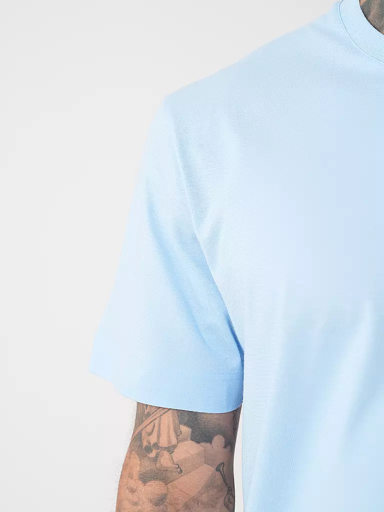 MEY | Pyjama T-Shirt SELECTION far blue | hellblau