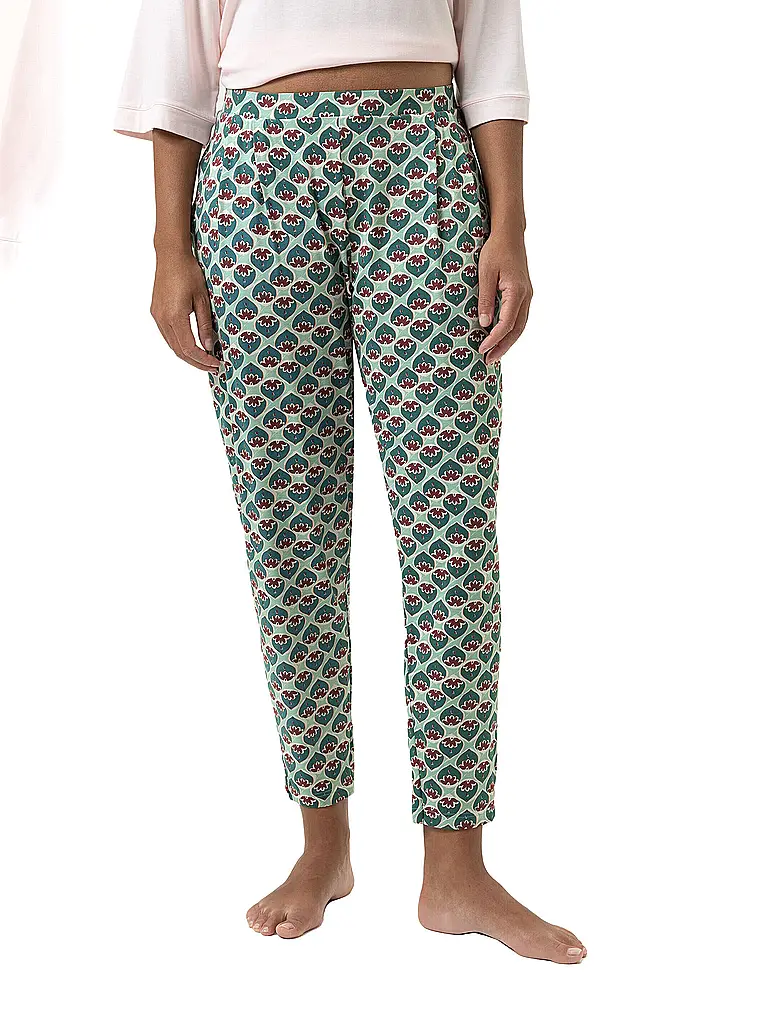 MEY | Pyjamahose 7/8 MYSTICAL MAZE | Vert