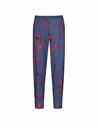 MEY | Pyjamahose 7/8 ROYAL GARDEN astral night | Bleu