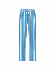 MEY | Pyjamahose CALMING STRIPES | Bleu clair
