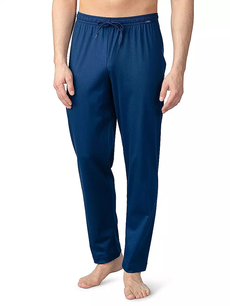MEY | Pyjamahose MELTON | Bleu