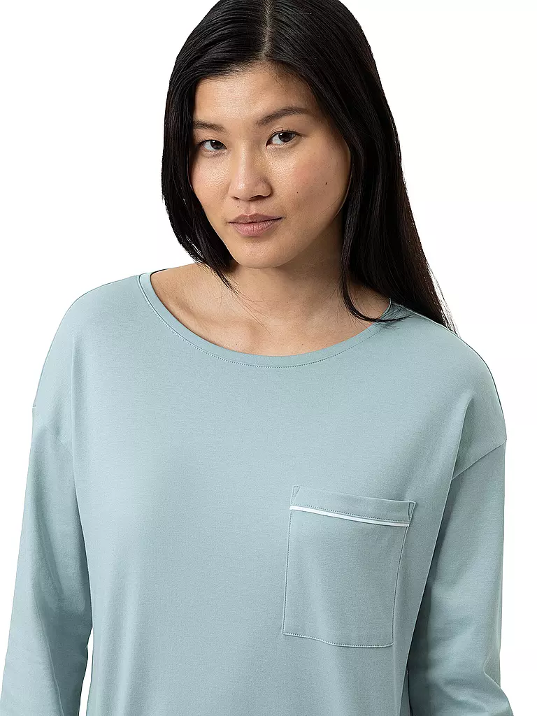 MEY | Pyjamashirt CLASSY NIGHTS waterscape | 