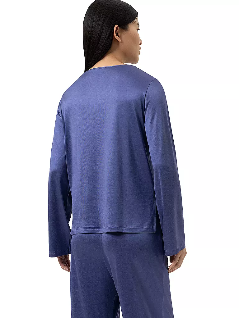 MEY | Pyjamashirt PURE SHINE astral night | 