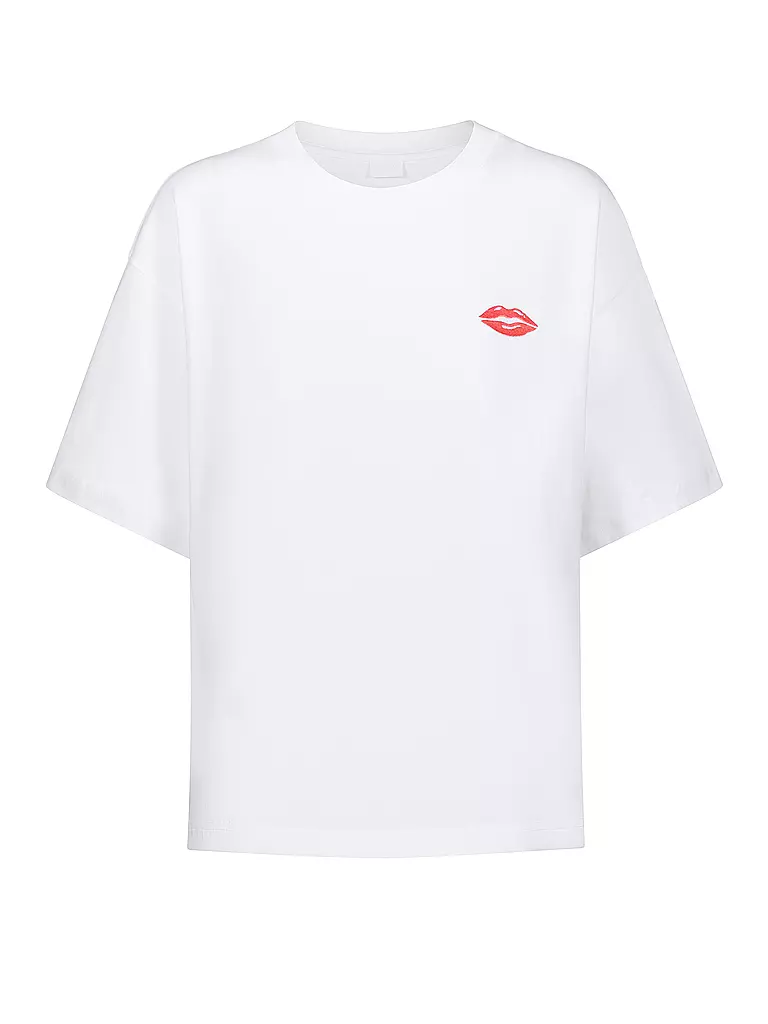 MEY | Pyjamashirt SOLID LOVE blanc | weiss