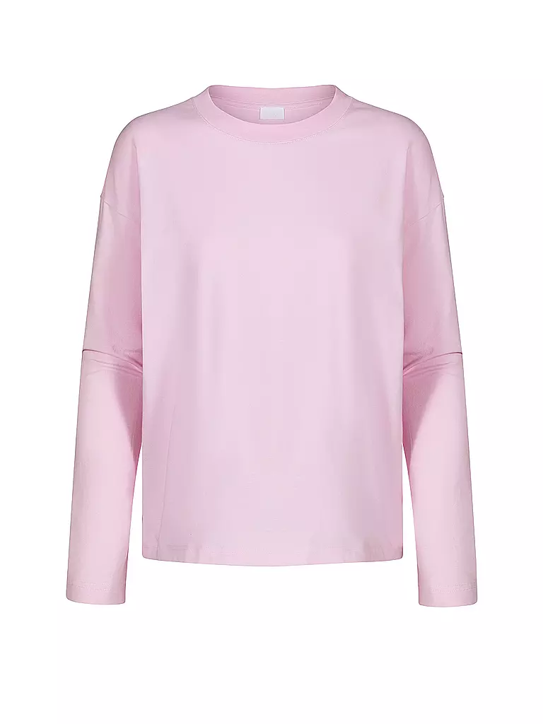 MEY | Pyjamashirt SOLID LOVE rose tendre | rosa