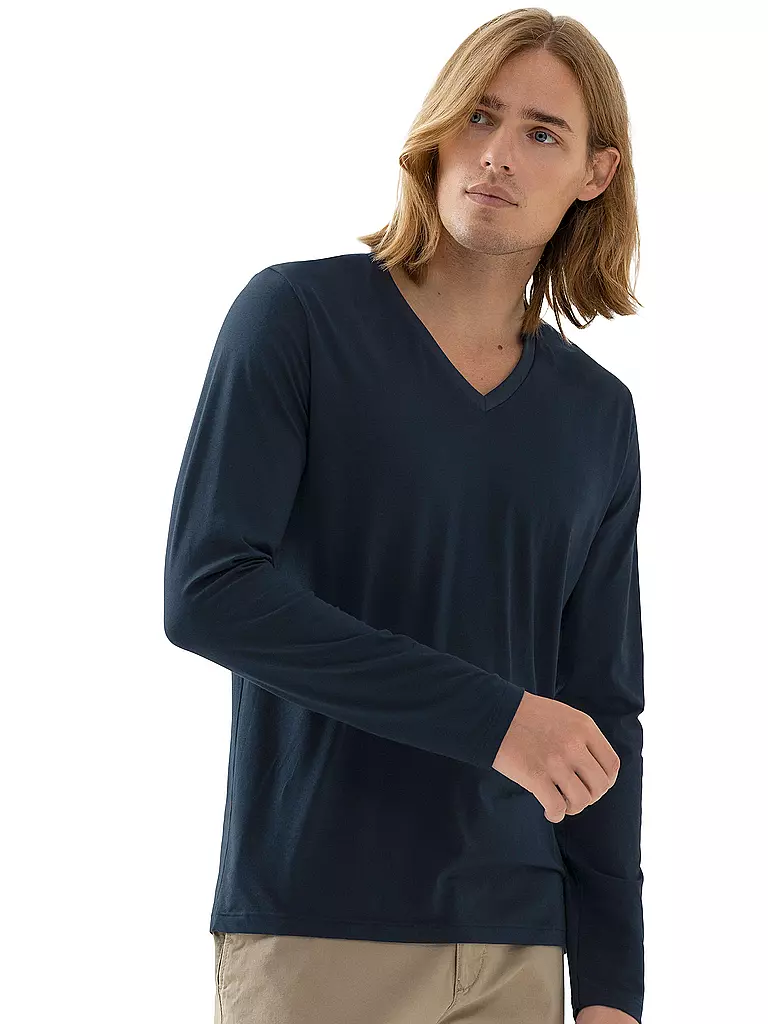 MEY | Pyjamashirt | Bleu