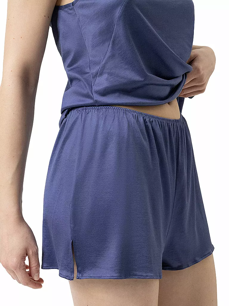 MEY | Pyjamashorts SO ELEGANT bleu astral | 
