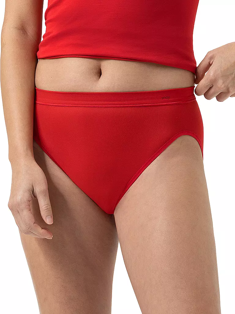 MEY | Rio Slip EMOTION tapis rouge | rot
