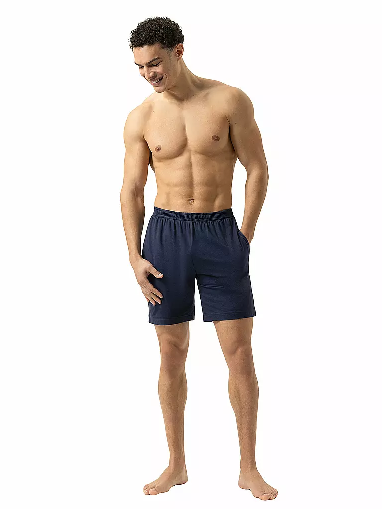 MEY | Shorts de pyjama | dunkelblau