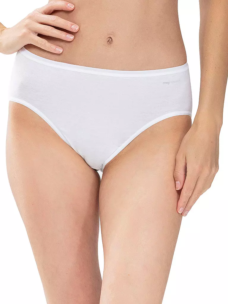 MEY | Slip américain SUPERFINE ORGANIC blanc | 