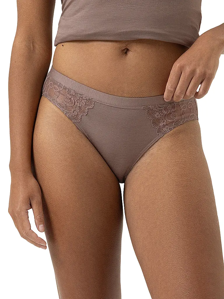 MEY | Slip AMI lait et café | Marron