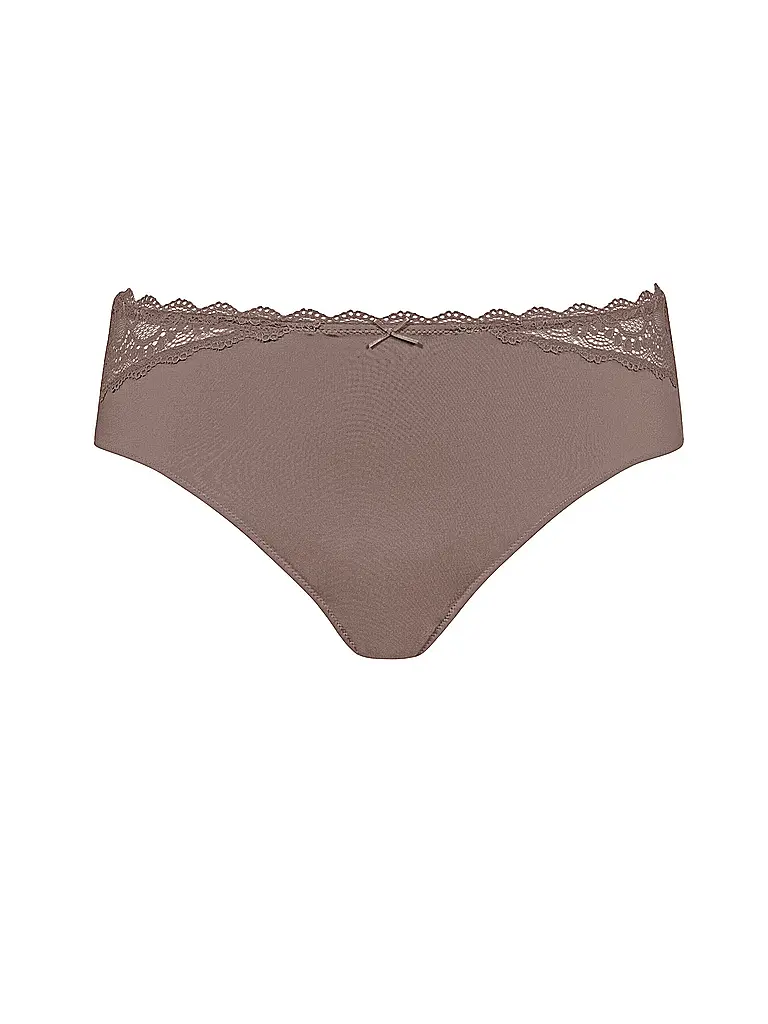 MEY | Slip AMOROUS lait et café | Marron clair