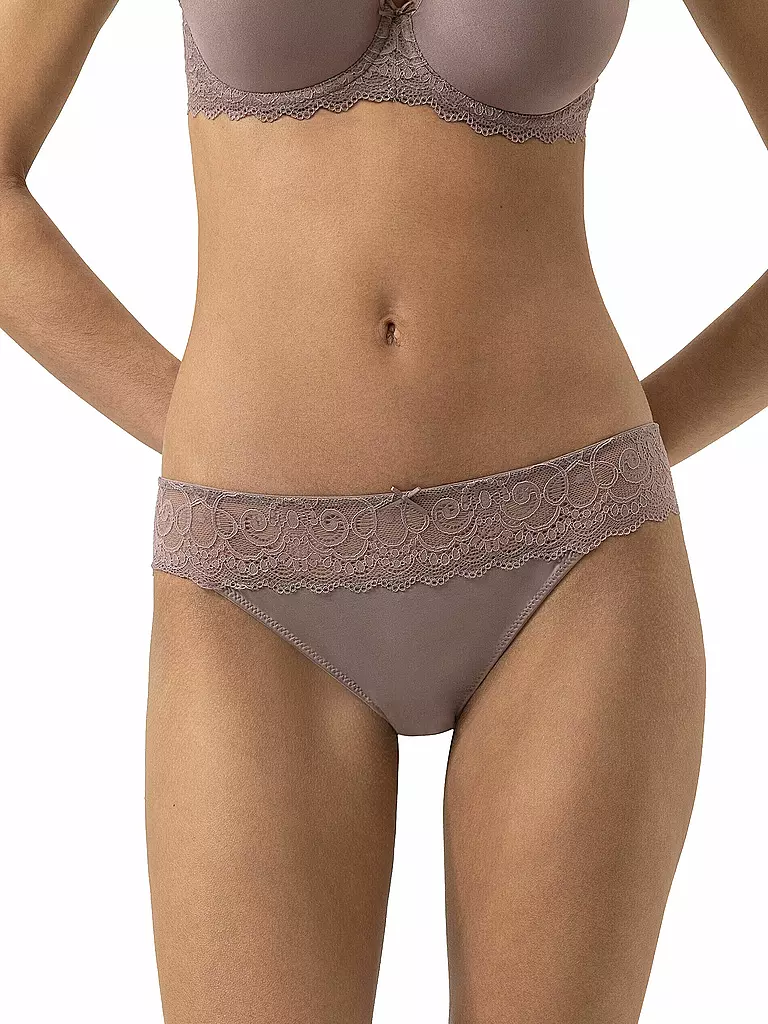 MEY | Slip AMOROUS lait et café | hellbraun