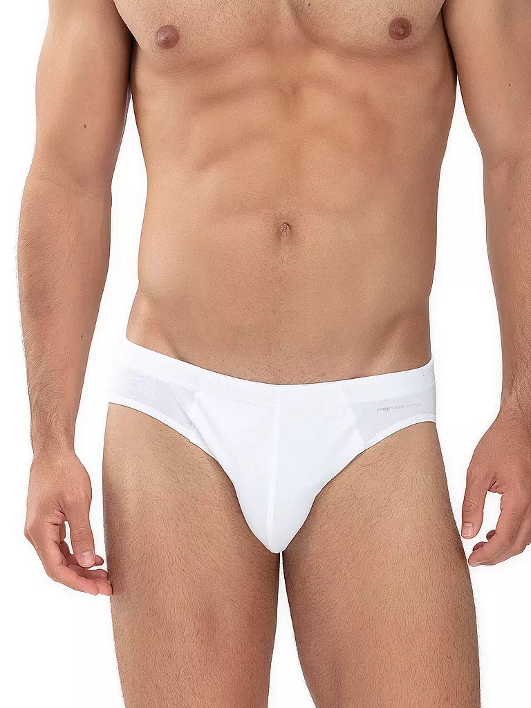 MEY | Slip CASUAL COTTON blanc | Blanc