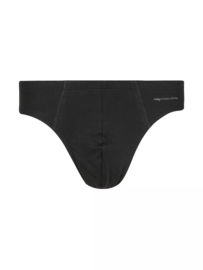 MEY | Slip CASUAL COTTON noir | schwarz