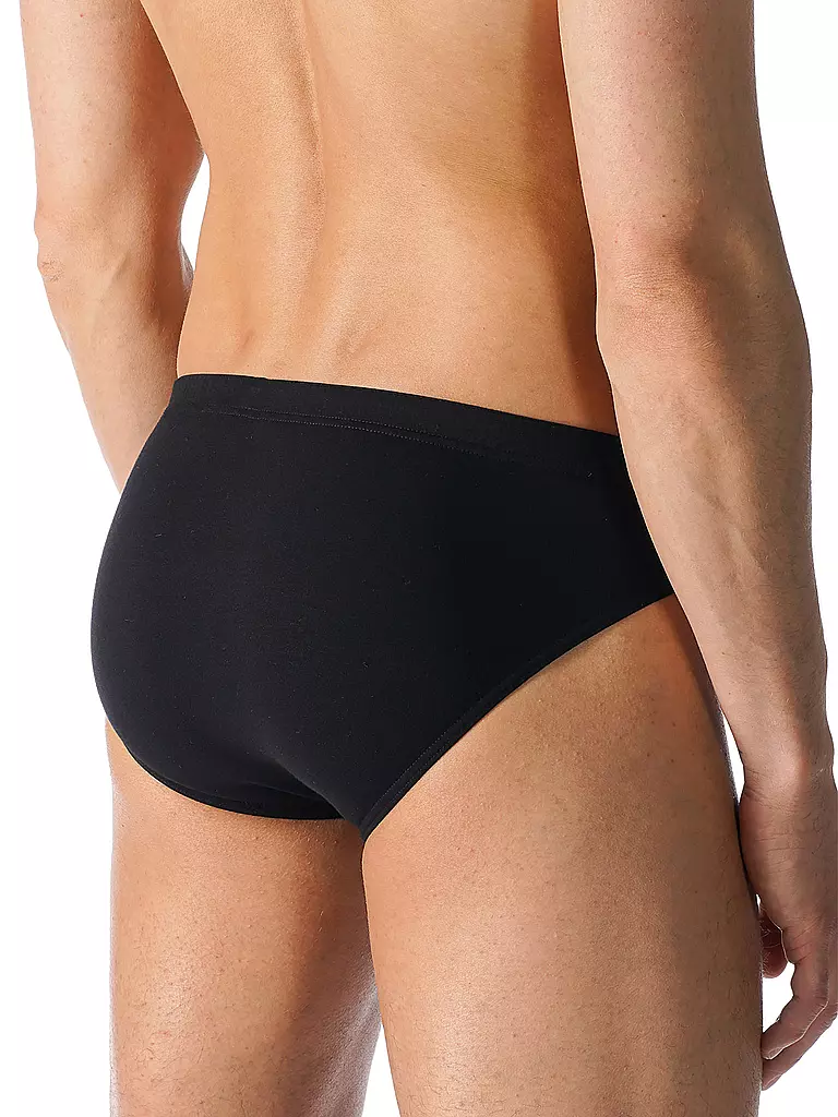 MEY | Slip CASUAL COTTON noir | 