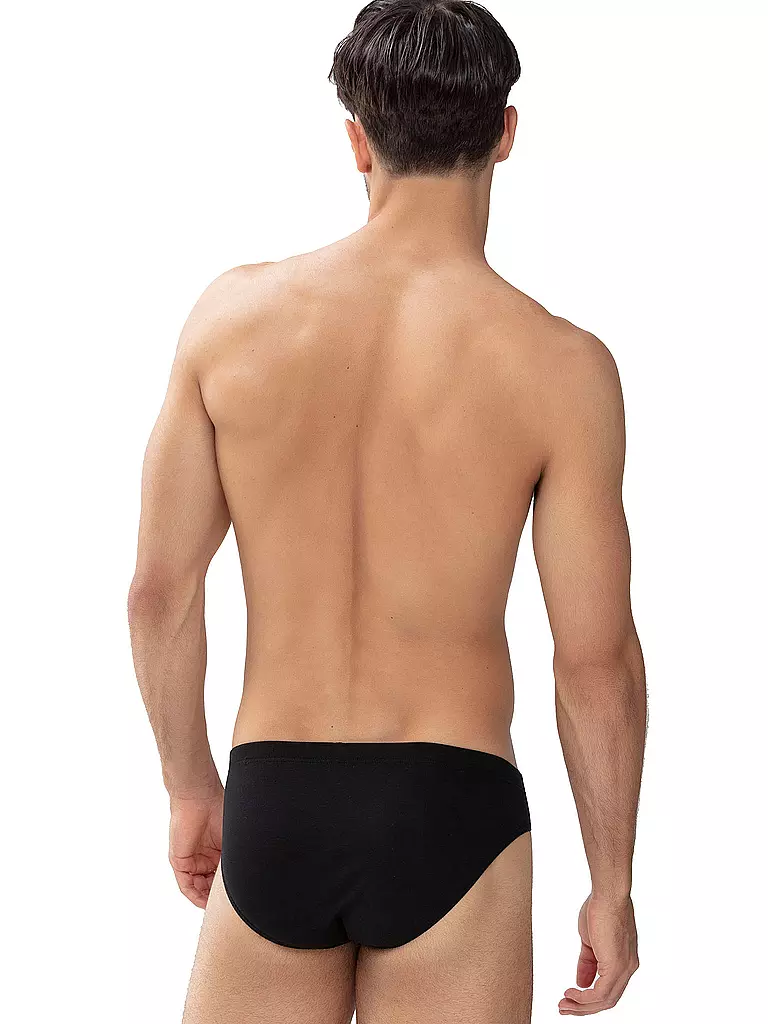 MEY | Slip CASUAL COTTON noir | 