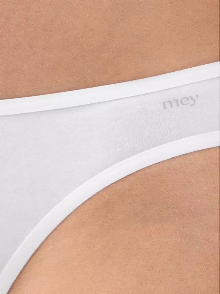 MEY | Slip COTTON PURE blanc | 