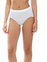 MEY | Slip EMOTION bleu nuit | Blanc