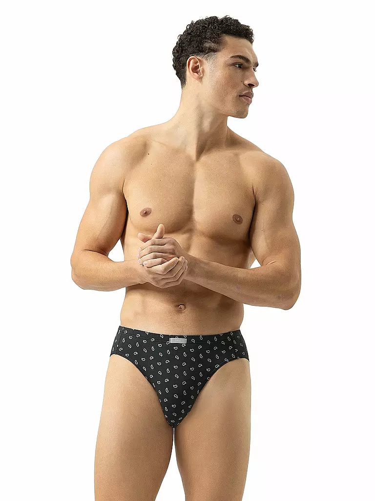 MEY | Slip gris lave | dunkelblau