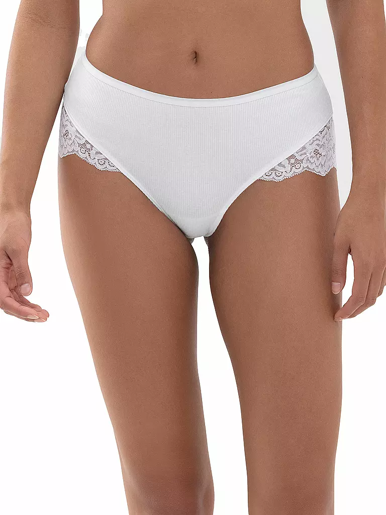 MEY | Slip ORGANIC COTTON blanc | weiss