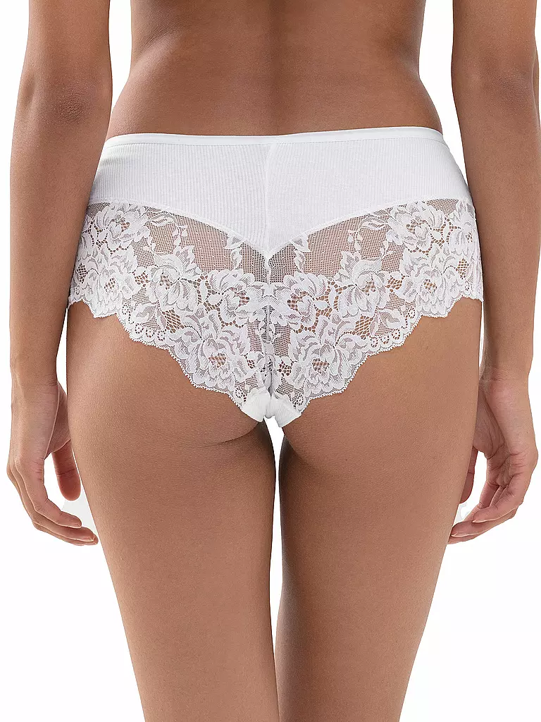 MEY | Slip ORGANIC COTTON blanc | 