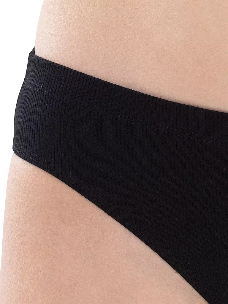 MEY | Slip ORGANIC COTTON noir | 