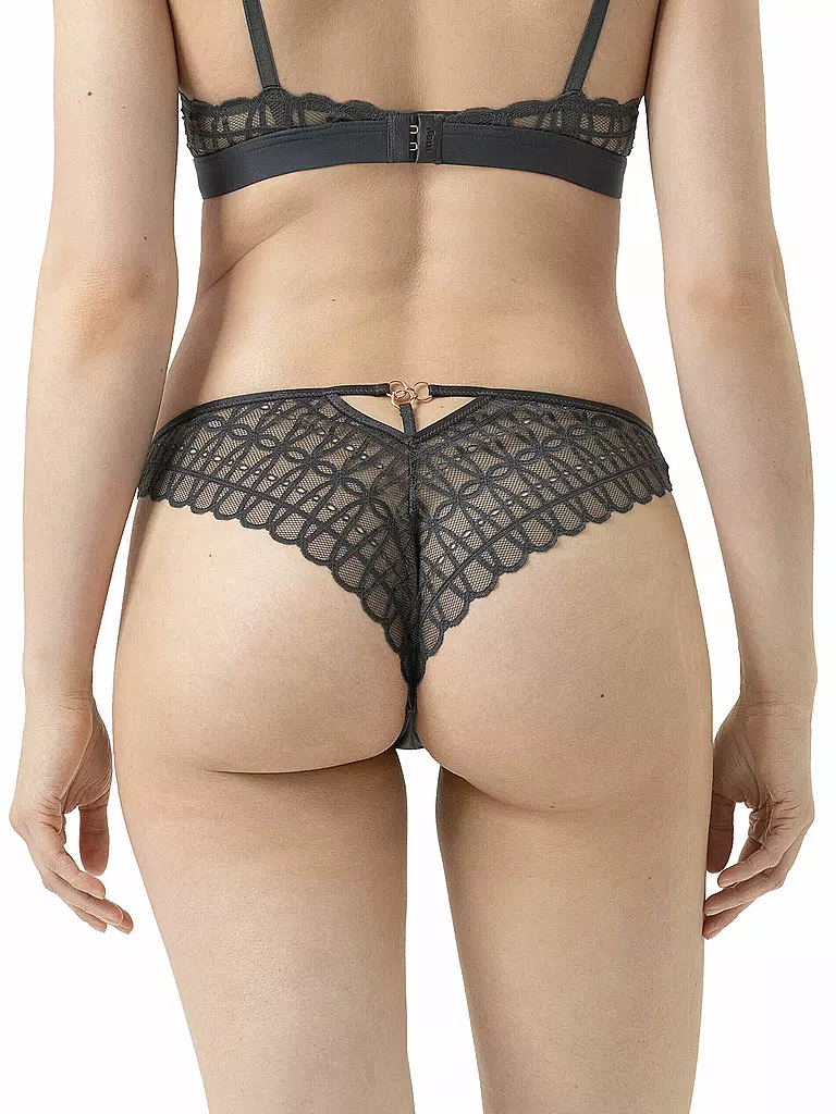 MEY | Slip POETRY TEMPTATION gris orage | 