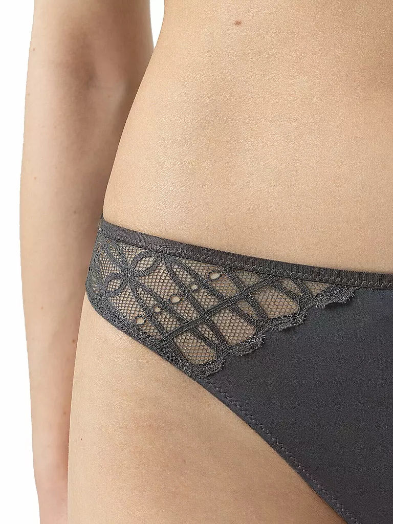 MEY | Slip POETRY TEMPTATION gris orage | 