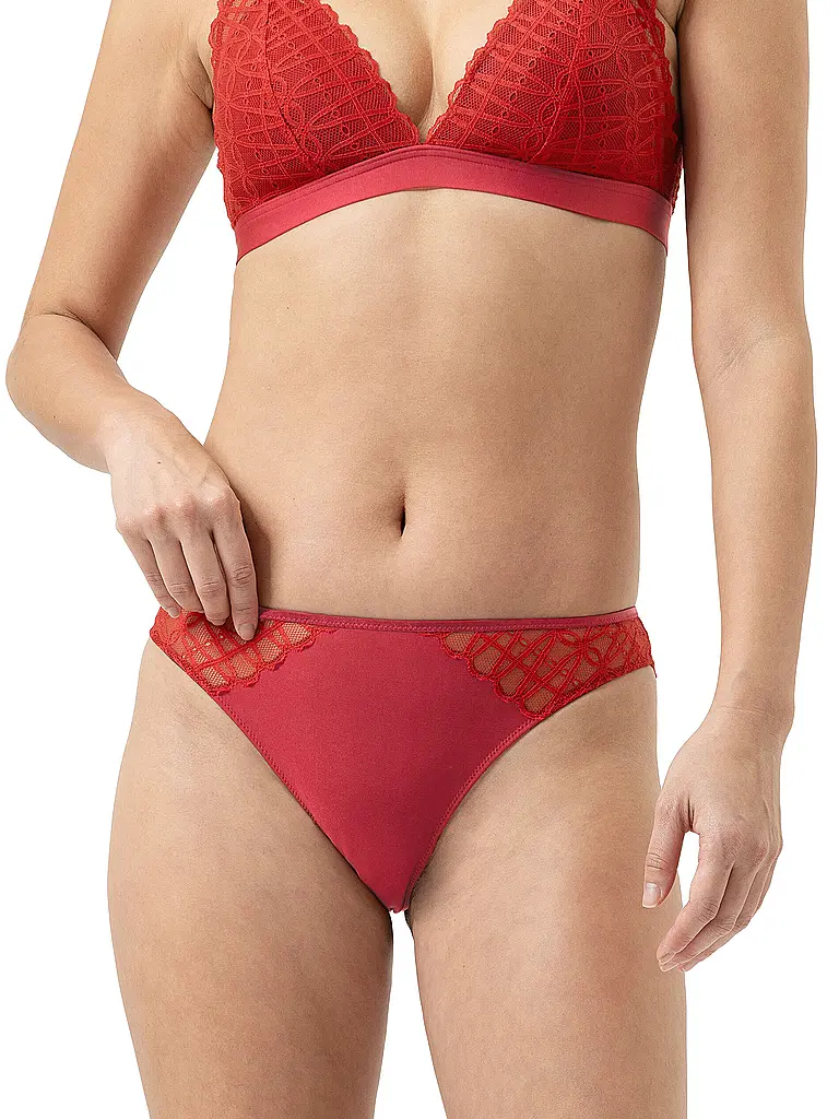 MEY | Slip POETRY TEMPTATION rouge gala | rot