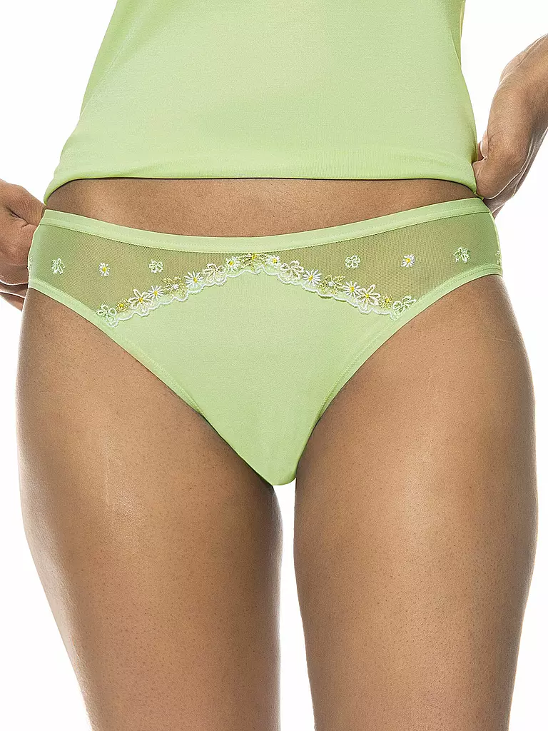MEY | Slip PRETTY SENSE crème de pistache | Vert clair