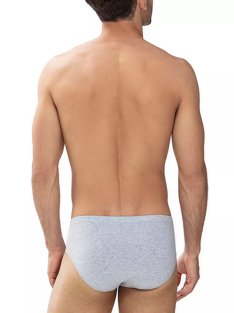 MEY | Slip RE:THINK gris clair chiné | 