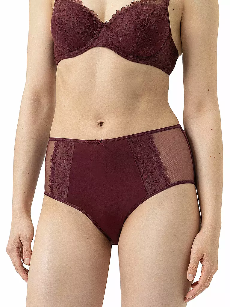 MEY | Slip taille haute FABULOUS boysenberry | Baie