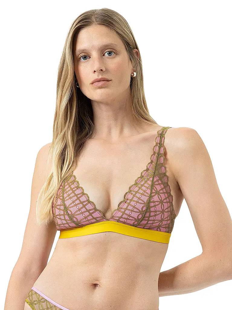 MEY | Soutien-gorge sans armatures POETRY TEMPTATION golden spice | Or