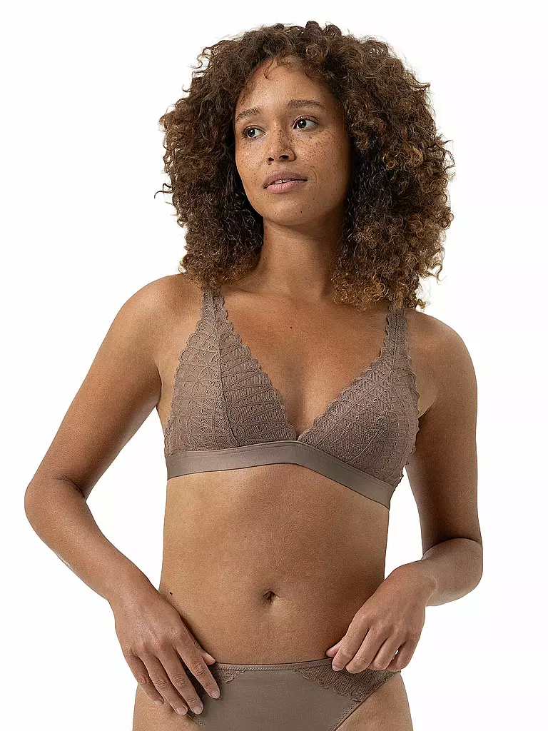 MEY | Soutien-gorge sans armatures POETRY TEMPTATION milk n coffee | hellbraun