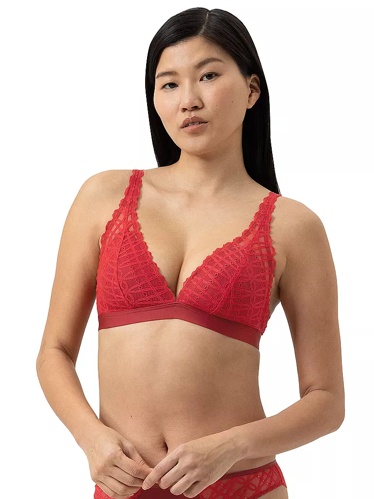 MEY | Soutien-gorge sans armatures POETRY TEMPTATION rouge gala | rot