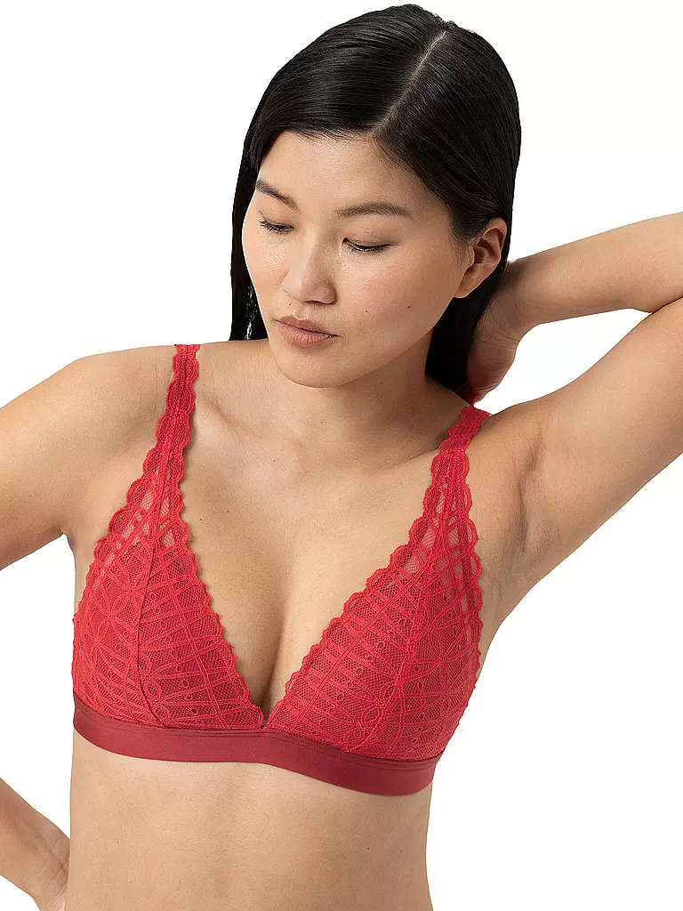 MEY | Soutien-gorge sans armatures POETRY TEMPTATION rouge gala | rot