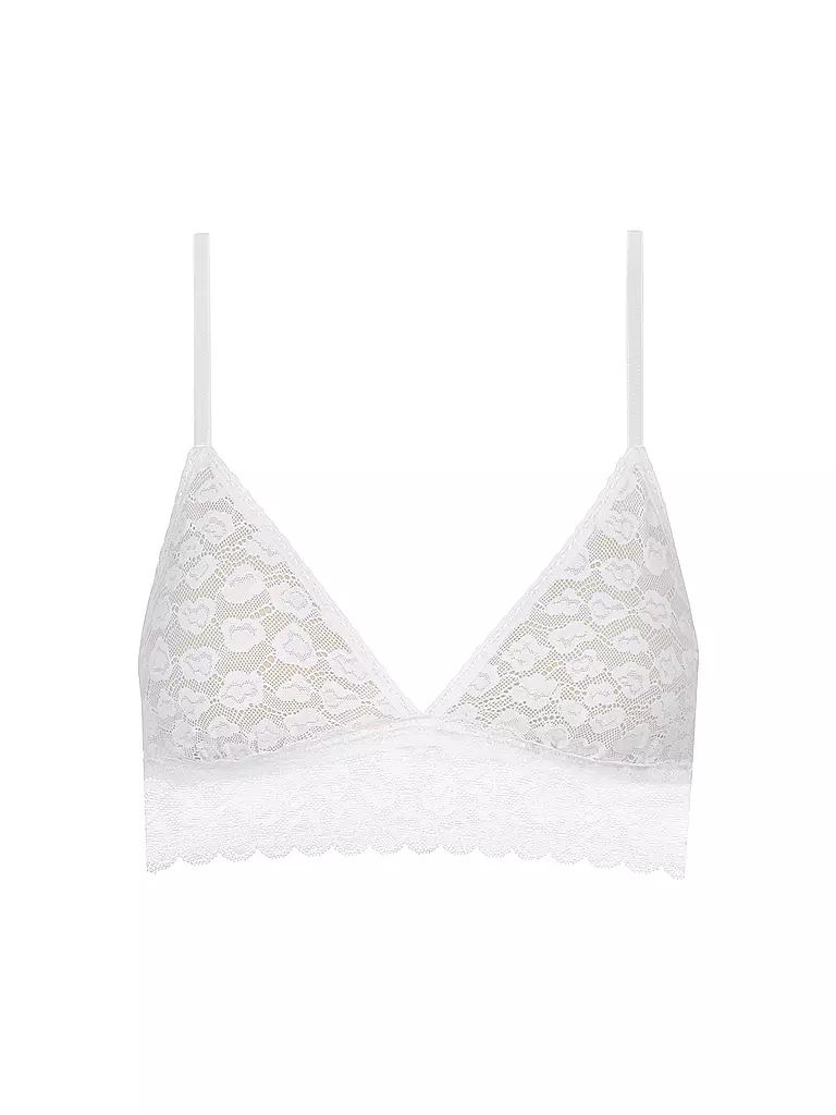 MEY | Soutien-gorge sans armatures SAVAGE LACE blanc | Blanc