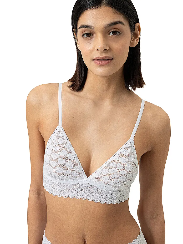 MEY | Soutien-gorge sans armatures SAVAGE LACE blanc | 